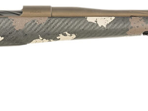 Fierce Firearms FRG7PRC24MM Twisted Rage  Full Size 7mm Rem 3+1 24" Midnight Bronze Cerakote Fluted Threaded Barrel & Receiver, Trophy Camo C3 Carbon Rage w/Pic Rail Carbon Fiber Stock