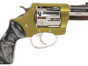 Charter Arms 53624 Undercover II Large 38 Special, 6 Shot 2.20" High Polished Stainless Steel Barrel & Cylinder, OD Green Anodized Aluminum Frame, Black Pearlite Grip, Exposed Hammer