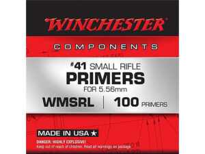 Winchester Ammo WMSRL Primers #41 Small Rifle 5.56x45mmNATO/1000Rds