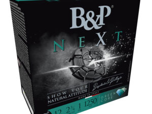 B&P Ammunition 12B1NX8 Next  12Gauge 2.75" 1oz 8Shot 25 Per Box/10 Case