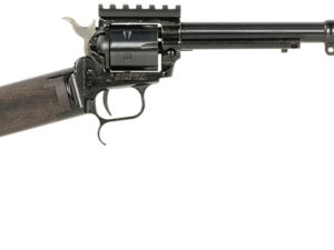 Heritage Mfg BR226B16-PIC Rough Rider Tactical Rancher 22 LR 6rd 16.12", Black Oxide Barrel/Rec, Black Stained Walnut Stock, Optics Mount, Includes Sling