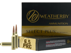Weatherby F65PRC130SCO Select Plus  6.5PRC 130gr Swift Scirocco 20 Per Box/10 Case