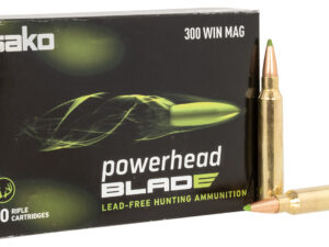 SAKO (TIKKA) JASPHB300WM170B PowerHead Blade 300WinMag 170gr 20 Per Box/10 Case