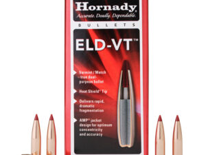 Hornady 24372 ELD-V  6mm .243 80 gr 100 Per Box/ 25 Case