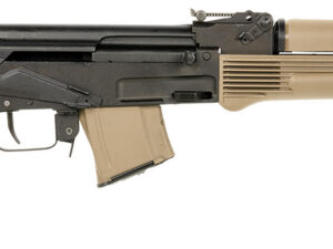 Arsenal SAM7SF-84EFDEM SAM7SF 84E 7.62x39mm 16.33" 10+1, Black Rec, Folding Stock, FDE Polymer Grip/Handguard, Muzzle Brake, Ambi Safety, Adj. Sights, Enhanced FCG