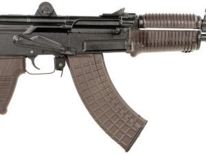 Arsenal SAM7K55P SAM7K  7.62x39mm 30+1 8.50" Black Steel Threaded Barrel, Polymer Handguards, Black Aluminum Forged & Milled Receiver, Mounted 1913 Picatinny Rail, Plum Polymer Grips