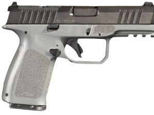 Rost Martin RM1CGRYOSP RM1C  9mm Luger 17+1 4" Black Match Grade Barrel, Black Tenifer Optic Ready/Serrated Steel Slide, Stone Gray Polymer Frame w/Picatinny Rail, Textured Grip, Ambidextrous