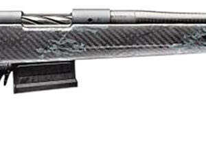 Bergara Rifles B14SM759CF B-14 Crest 6.5 PRC 3+1 20" Sniper Gray Cerakote #5 Contour Threaded Barrel, Sniper Gray Cerakote Steel Receiver, Black & Gray Sponge Fixed Carbon Fiber Stock