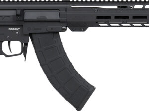 CMMG 86AD60BAB Dissent MK47 7.62x39mm 30+1 (2) 16.10", Black Armor, Side Charging Handle Rec, 15" M-Lok Handguard, Side Folding Stock, Zeroed Grip, Muzzle Brake, 60/90 Ambi Safety, Adj. Gas Block