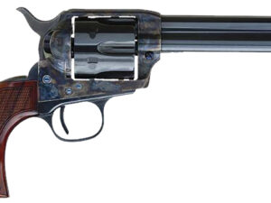 Cimarron AR411 Arizona Ranger  45 Colt (LC) 6 Shot, 5.50" Blue w/Engraved "Arizona Ranger" Steel Barrel, Blued Cylinder, Color Case Hardened Steel Frame, Checkered Walnut Grip, Exposed Hammer