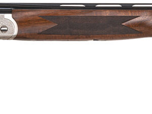 Mossberg 75482 Gold Reserve  Full Size 20 Gauge Break Open 3" 2rd 30" Blue Polished Vent Rib Barrel, Silver Polished Engraved Stainless Steel Receiver, Fixed Black Walnut Stock, Right Hand