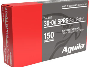 Aguila 8108AG   30-06Springfield 150gr InterLock Boat Tail Soft Point 20 Per Box/10 Case