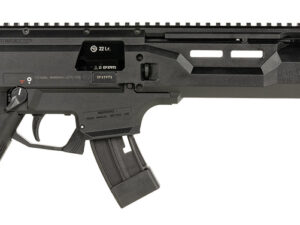 CZ-USA 91368 Scorpion EVO 3 22 LR 10+1 16" Black Threaded Steel Barrel, Picatinny Rail Receiver, M-LOK Handguards, Black Folding/Telescoping Stock, Black Polymer Grips