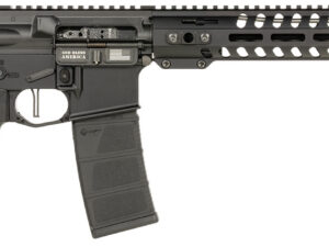 Patriot Ordnance Factory 02045 Minuteman  5.56x45mm NATO 30+1 13.75" Black Steel Threaded Barrel, Black Anodized Aluminum Receiver, 13" Renegade Rail Handguard