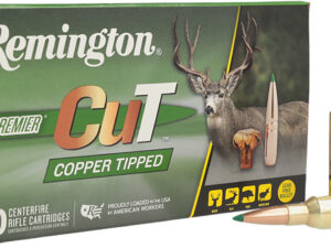 Remington Ammunition R22334 Premier Cut 6.5Creedmoor 120gr 20 Per Box/10 Case