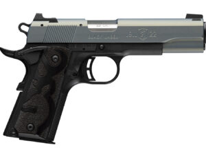 Browning 051899490 1911-22 Black Label Full Size Frame 22 LR 10+1 4.25" Matte Stainless Steel Barrel, Northern Lights Cerakote Serrated Steel Slide, Matte Black Polymer Frame w/Beavertail