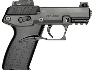 Kel-Tec P17BBLKRD P17 w/Optic Bundle Compact Frame 22 LR 16+1 3.80" Black Steel Barrel, Black Serrated Slide, Black Polymer Frame w/Picatinny Rail, Textured Grip, Crimson Trace Red Dot, Ambidextrous
