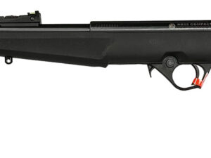 Rossi RB22L1611EN01 RB22 US Flag Compact 22 LR 10+1 16.50" Matte Black Threaded Barrel, Black Aluminum Receiver, Black w/US Flag Synthetic Fixed Stock
