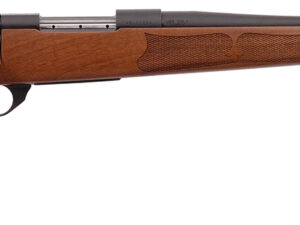 Weatherby VWR222RR0T Vanguard Camilla Compact 22-250 Rem 5+1 20" Matte Blued #1 Threaded Barrel, Matte Blued Drilled & Tapped Steel Receiver, Grade A Turkish Walnut Monte Carlo Wood Stock