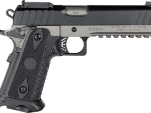 Girsan 395029 Witness2311  9mm Luger 20+1 5" Black Steel Barrel, Black Serrated Steel Slide, Black Polymer Frame w/Beavertail & Picatinny Rail, Black Checkered Polymer Grip, Ambidextrous