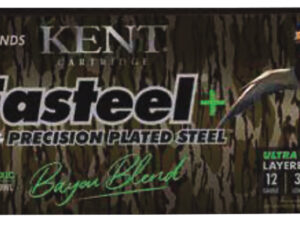 Kent Cartridge CC123FSP363X5 Fasteel + Precision Steel Sports South Exclusive Bayou Blend 12Gauge 3" 1 1/4oz 3x5Shot 100Per Box/2 Case *Case Only