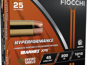 Fiocchi 45LCBA Hyperformance  45Colt 200gr XPB 25 Per Box/8 Case