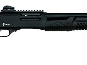 Citadel FRPATMB1220 PAT  12 Gauge Pump 3" 3+1 20" Black Steel Barrel, Black Picatinny Rail Steel Receiver, Fixed Black Synthetic Stock