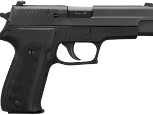 Sig Sauer E26940YR P226 40th Anniversary Full Size Frame 9mm Luger 15+1 4.40" Black Steel Barrel, Black Nitron Serrated Stainless Steel Slide, Black Anodized Aluminum Frame ,Retro Hogue Alloy Grip
