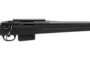Stevens 18993 334 Bolt Action 270 Win 3+1 20" Black Carbon Steel Receiver Integrated Recoil Lug Ergonomic/Recoil Pad  Synthetic Stock Picatinny Rail Right Hand