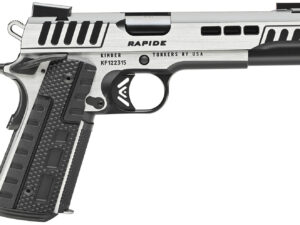 Kimber Mfg.,inc 3000421  Rapide Scorpius 9mm 9+1 5" Black KimPro II w/ Brush Polished Flats Stainless Steel Slide G10 Grip