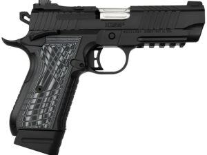 Kimber Mfg.,inc 3100014 KDS9C Rail 9mm 15+1 18+1 4.09" KimPro Black Front and Rear Serrations Stainless Steel G-10 Grip
