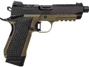 Kimber Mfg.,inc 3100023 KDS9C TFS 9mm 15+1 18+1 4.60" FDE/Black Front and Rear Serrations Stainless Steel G-10 Grip