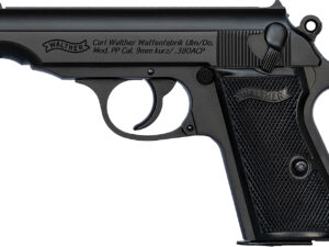 Walther Arms 4796030 PP  32 ACP 8+1 3.90" Black Steel Barrel, Black Serrated Steel Slide, Black Aluminum Frame w/Beavertail, Textured Polymer Grip