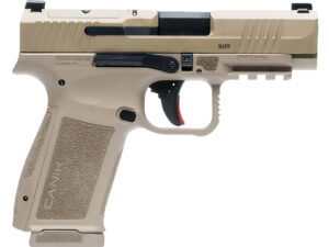 Canik HG7883DN Mete MC9LS Sub-Compact Frame 9mm Luger 17+1 3.64" Black Steel Barrel Flat Dark Earth Serrated Steel Slide, Flat Dark Earth Polymer Frame w/Picatinny Rail, Interchangeable Backstrap Grip