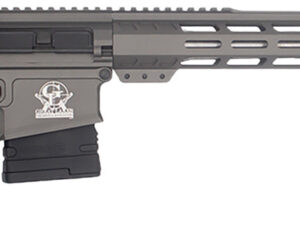 Great Lakes Firearms GL10308SSTNG GLFA  308 Win 10+1 18" Cerakote Threaded Barrel, Tungsten Cerakote Picatinny Rail Aluminum Receiver, 6 Position Mil-Spec Synthetic Stock, Mil-spec Polymer Grip