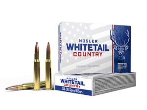 Nosler 40125 Whitetail Country  30-06Springfield 165gr Spitzer Boat Tail 20 Per Box/10 Case