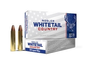 Nosler 40130 Whitetail Country  350Legend 180gr 20 Per Box/10 Case