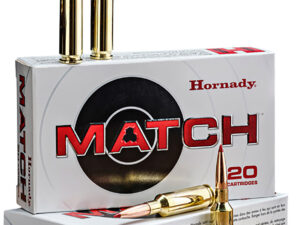Hornady 81597 Match  6mm GT 109gr Extremely Low Drag-Match 20 Per Box/10 Case