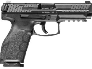 HK 81001064 VP9A1 F Full Size Frame 9mm Luger 20+1 4.53" Black Steel Barrel, Optic Ready/Serrated Steel Slide, Black Polymer Frame w/Picatinny Rail, Interchangeable Backstrap Grip, Ambidextrous