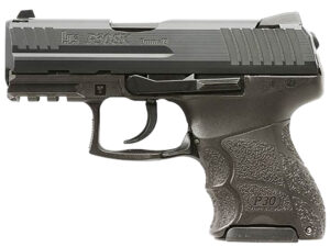 HK 81001106 P30SK V1 LEM Sub-Compact Frame 9mm Luger 10+1 3.27" Black Steel Barre, Black Cerakote Steel Slide, Polymer Frame w/Picatinny Rail, Black Interchangeable Backstrap Grip, Ambidextrous
