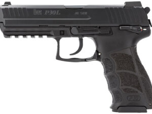 HK 81001096 P30L V3 40 S&W 10+1 4.45" Black Polygonal Rifled Barrel, Black Cerakote Long/Serrated Steel Slide, Black Polymer Frame, w/Picatinny Rail, Black Interchangeable Backstrap Grip, Ambidextrous
