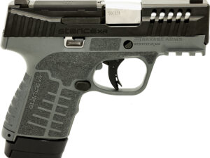 Savage Arms 67066 Stance XR Micro Frame 9mm Luger 13+1 3.20" Stainless Steel Barrel, Black Nitride Ported Steel Slide, Gray Stainless Steel Frame w/Picatinny Rail, Gray GFN Grip, Ambidextrous