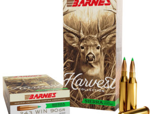 Barnes Bullets 32398  Harvest 243Win 90gr Sierra Tipped GameKing 20 Per Box/10 Case