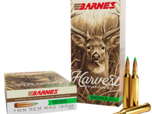 Barnes Bullets 32402  Harvest 7mmRemMag 150gr Sierra Tipped GameKing 20 Per Box/10 Case