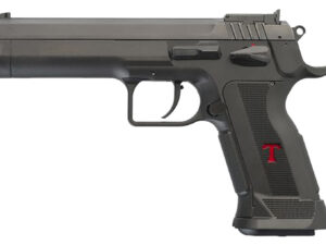 Tanfoglio TFLIMPROP9 Limited Custom  9mm Luger 19+1 4.76" Stainless Steel Barrel, Black Serrated Steel Slide, Black Polymer Frame w/Beavertail, Textured Grip