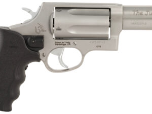 Taurus 2-441039TVL Judge w/Laser Compact 45 Colt (Long Colt)/410 Bore 2.50" Chamber 5rd 3" Stainless Steel Barrel, Cylinder & Stainless Steel Frame, Viridian Laser, Transfer Bar Safety