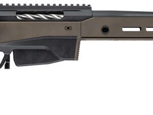 Tikka JRTXAGM31424 T3x Ace Game 22-250 Rem 10+1 24" Fluted Threaded Barrel, Bronze Cerakote Picatinny Rail Aluminum Receiver, M-LOK Handguard, Adjustable Aluminum Stock, Black Polymer Grip