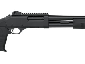Dickinson LLC TAC4ST Tac-4 ST 12 Gauge Pump 3" 5+1 Black Steel Barrel, Matte Black Picatinny Rail Receiver, Adj Comb Synthetic Stock, Black Polymer Grip