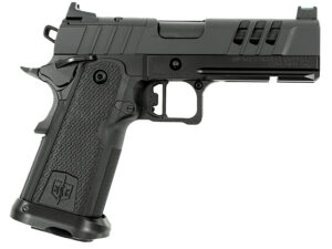 MAC 12500014 9 DS 9mm Luger 17+1 4.25" Black QPQ Bull Barrel, QPQ Tenifer Cerakote Optic Cut/Serrated Steel Slide, QPQ Tenifer Cerakote Steel Frame w/Accessory Rail & Beavertail, RMR Footprint