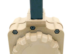 ProMag DRMA1-FDE   50rds Drum 308 Cal Fits AR-10 FDE Polymer